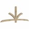 Ekena Millwork Davenport Rough Sawn Timber Gable Bracket, Douglas Fir, 108"W x 40"H x 4"D x 4"F, 9/12 Pitch GBW108X40X0404DAV00RDF - alternate 5